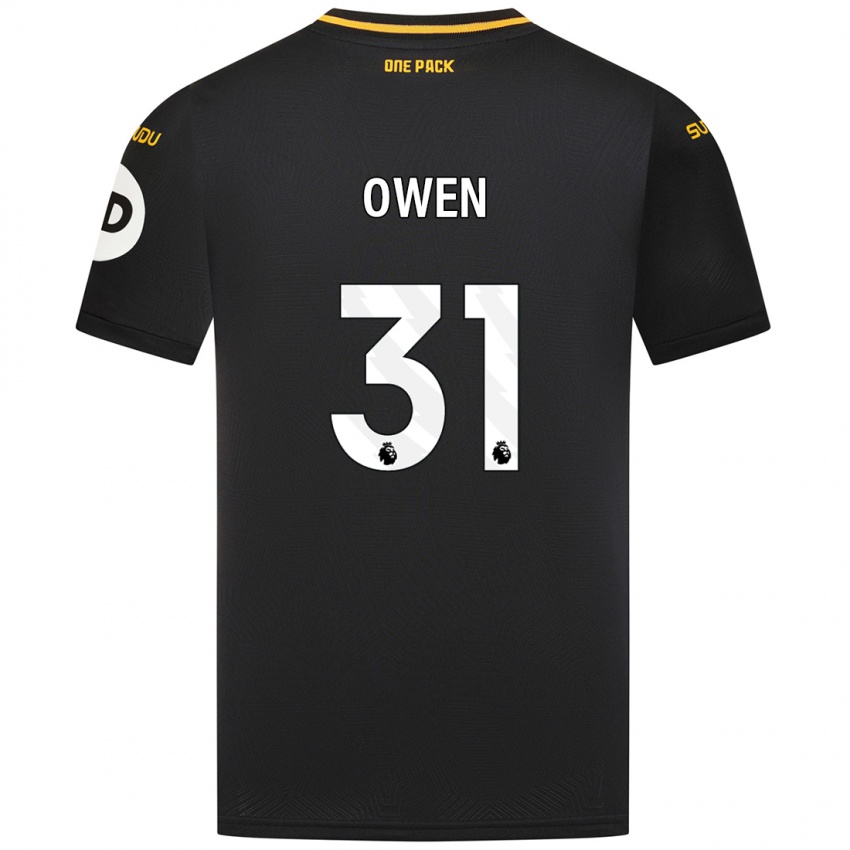 Kinder Skye Owen #31 Schwarz Auswärtstrikot Trikot 2024/25 T-Shirt Österreich