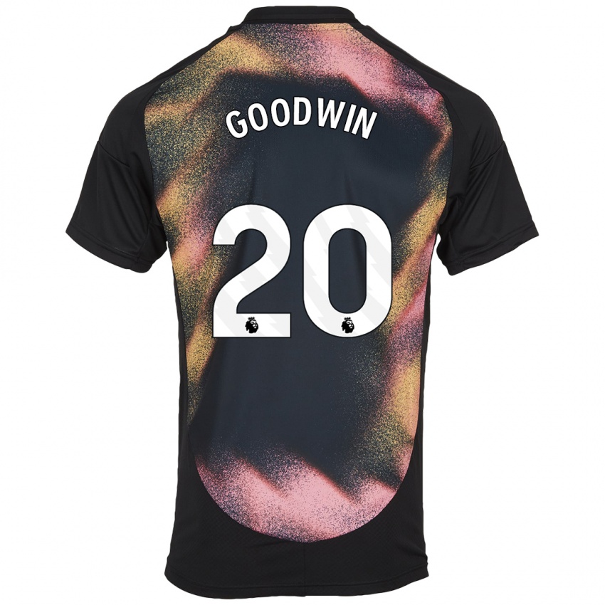 Kinder Missy Goodwin #20 Schwarz Weiß Auswärtstrikot Trikot 2024/25 T-Shirt Österreich