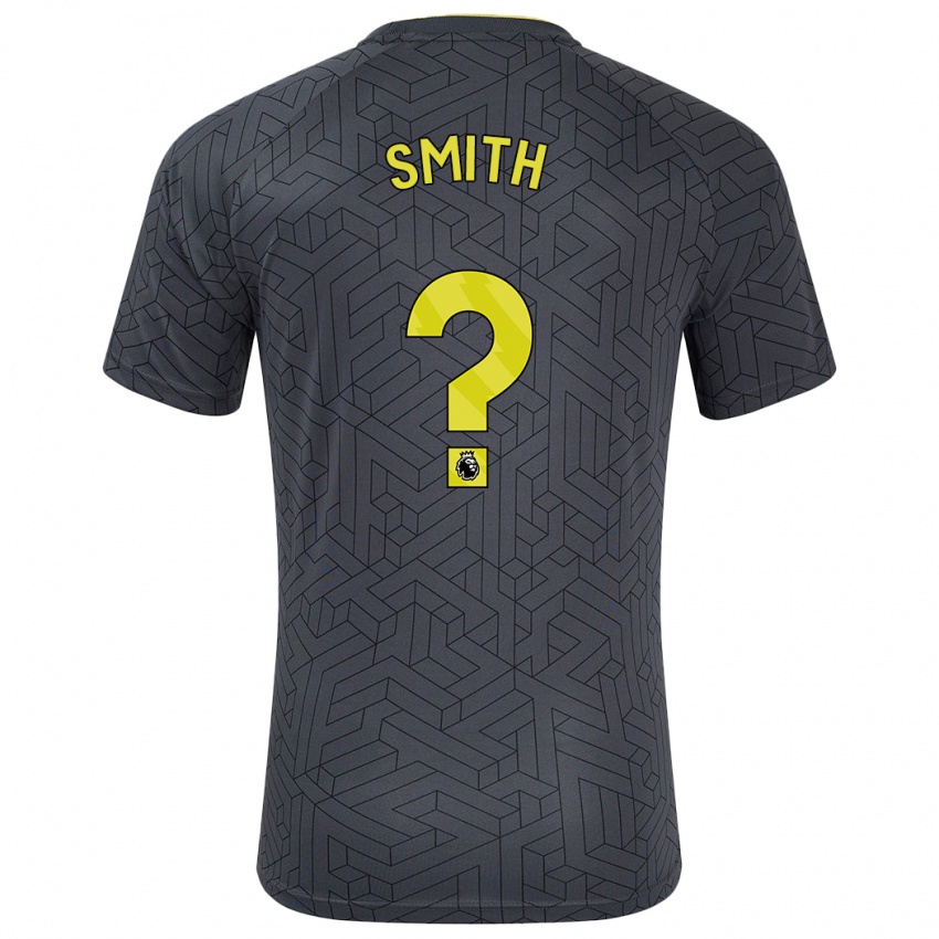 Kinder Odin Samuels-Smith #0 Schwarz Gelb Auswärtstrikot Trikot 2024/25 T-Shirt Österreich