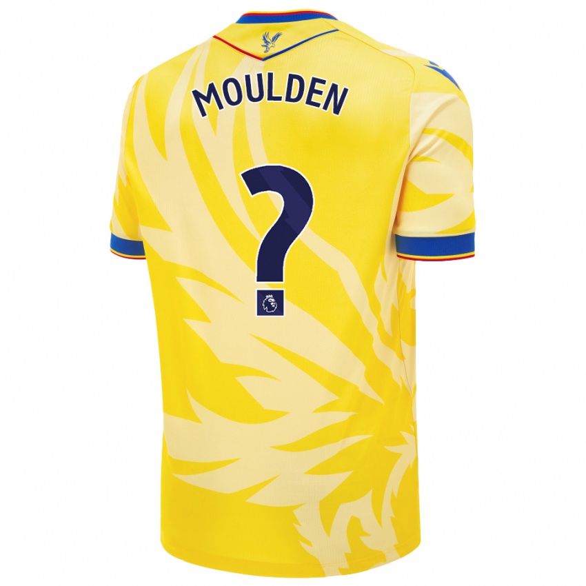 Kinder Louie Moulden #0 Gelb Auswärtstrikot Trikot 2024/25 T-Shirt Österreich