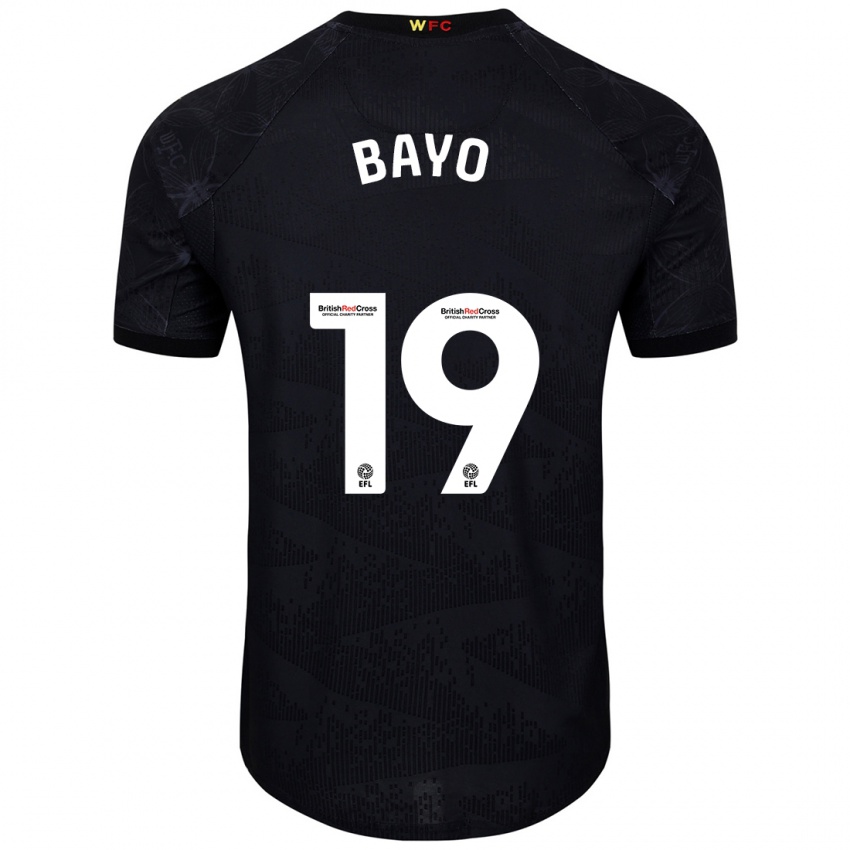 Kinder Vakoun Bayo #19 Schwarz Weiß Auswärtstrikot Trikot 2024/25 T-Shirt Österreich