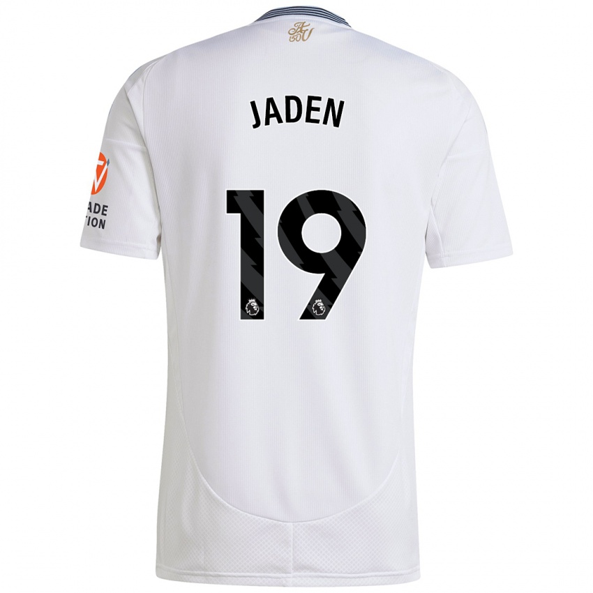 Kinder Jaden Philogene #19 Weiß Auswärtstrikot Trikot 2024/25 T-Shirt Österreich