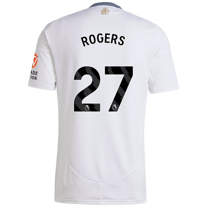 Kinder Morgan Rogers #27 Weiß Auswärtstrikot Trikot 2024/25 T-Shirt Österreich