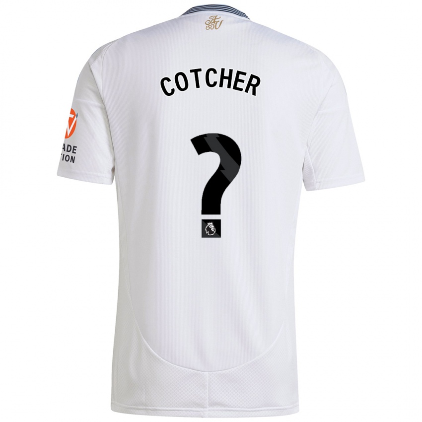 Kinder Mason Cotcher #0 Weiß Auswärtstrikot Trikot 2024/25 T-Shirt Österreich