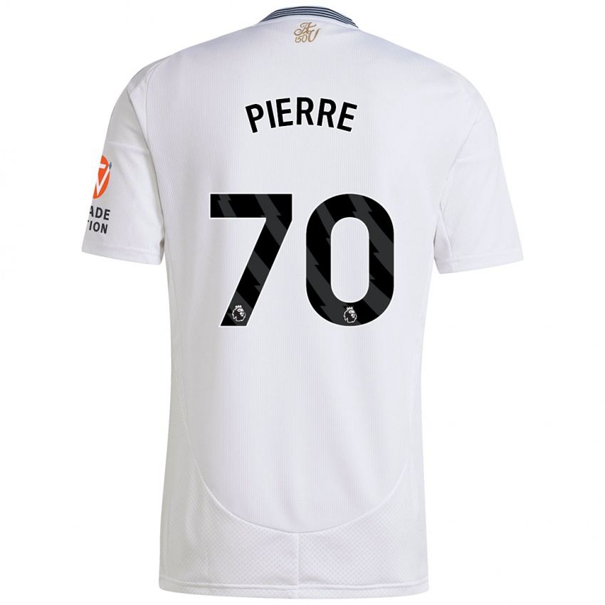 Kinder Kyrie Pierre #70 Weiß Auswärtstrikot Trikot 2024/25 T-Shirt Österreich