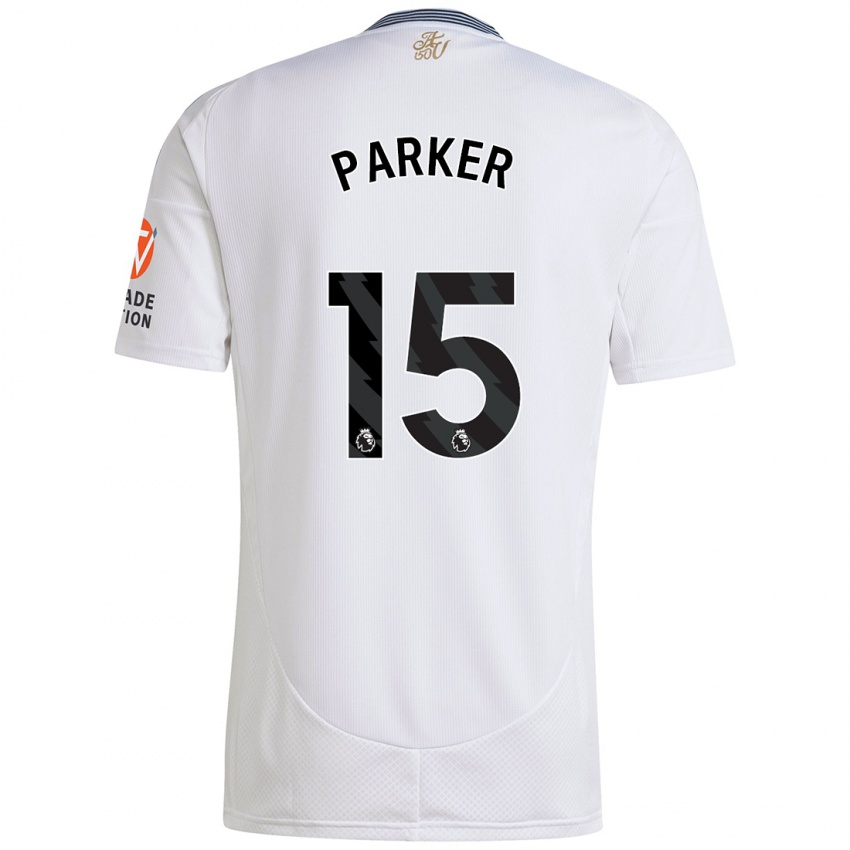 Kinder Lucy Parker #15 Weiß Auswärtstrikot Trikot 2024/25 T-Shirt Österreich