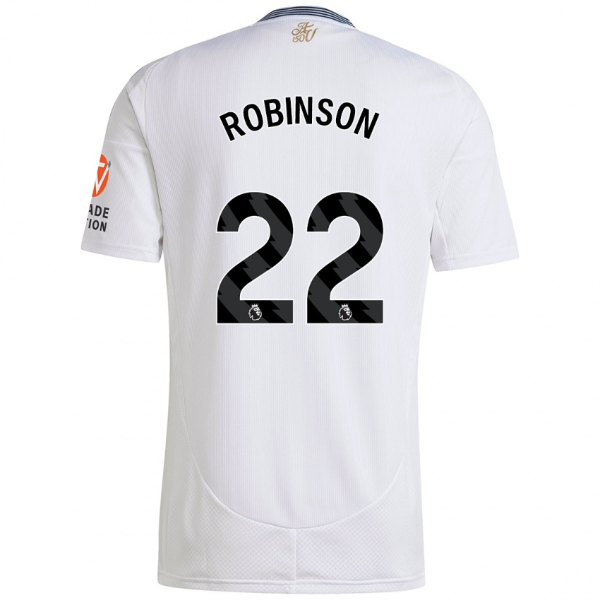 Kinder Katie Robinson #22 Weiß Auswärtstrikot Trikot 2024/25 T-Shirt Österreich