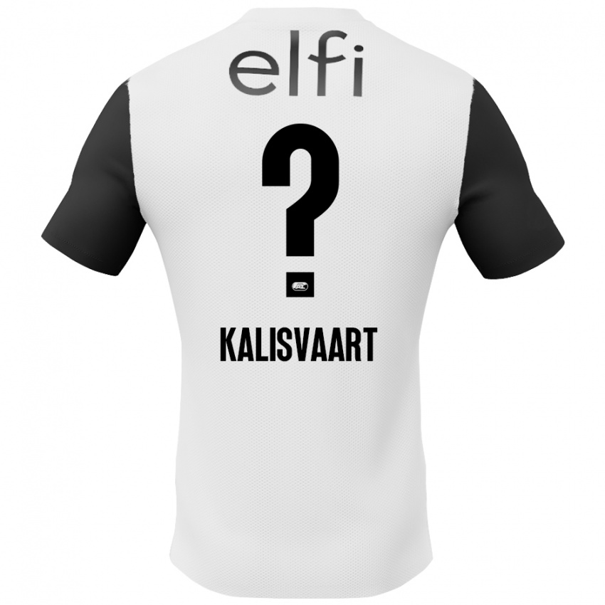 Kinder Job Kalisvaart #0 Weiß Schwarz Auswärtstrikot Trikot 2024/25 T-Shirt Österreich