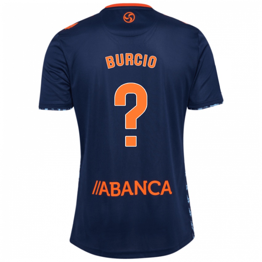 Kinder Hugo Burcio #0 Marineblau Auswärtstrikot Trikot 2024/25 T-Shirt Österreich