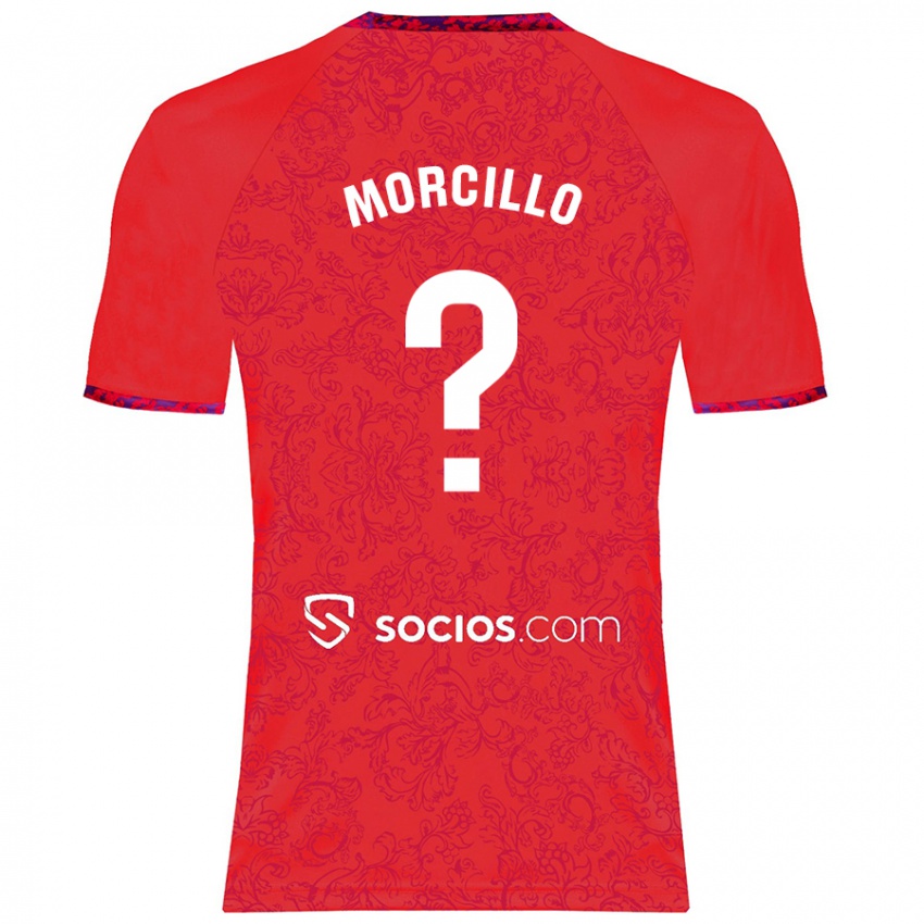 Kinder Raquel Morcillo #0 Rot Auswärtstrikot Trikot 2024/25 T-Shirt Österreich