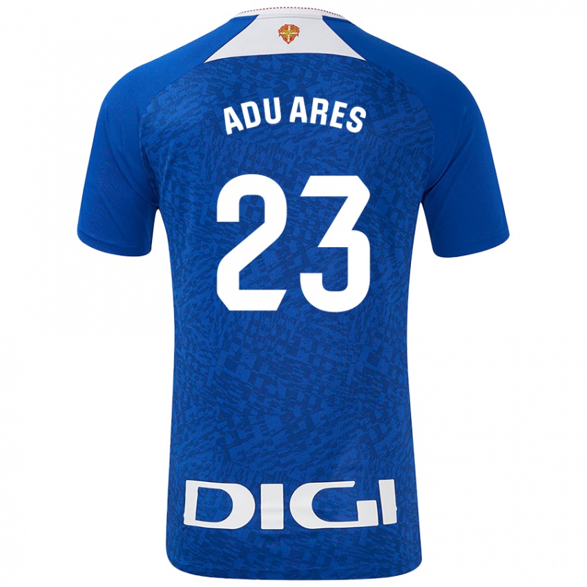 Kinder Adu Ares #23 Königsblau Auswärtstrikot Trikot 2024/25 T-Shirt Österreich