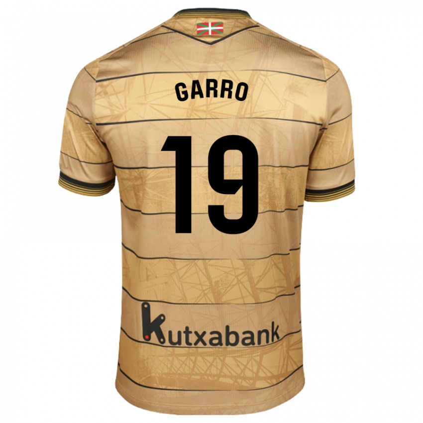 Kinder Jon Garro #19 Braun Auswärtstrikot Trikot 2024/25 T-Shirt Österreich