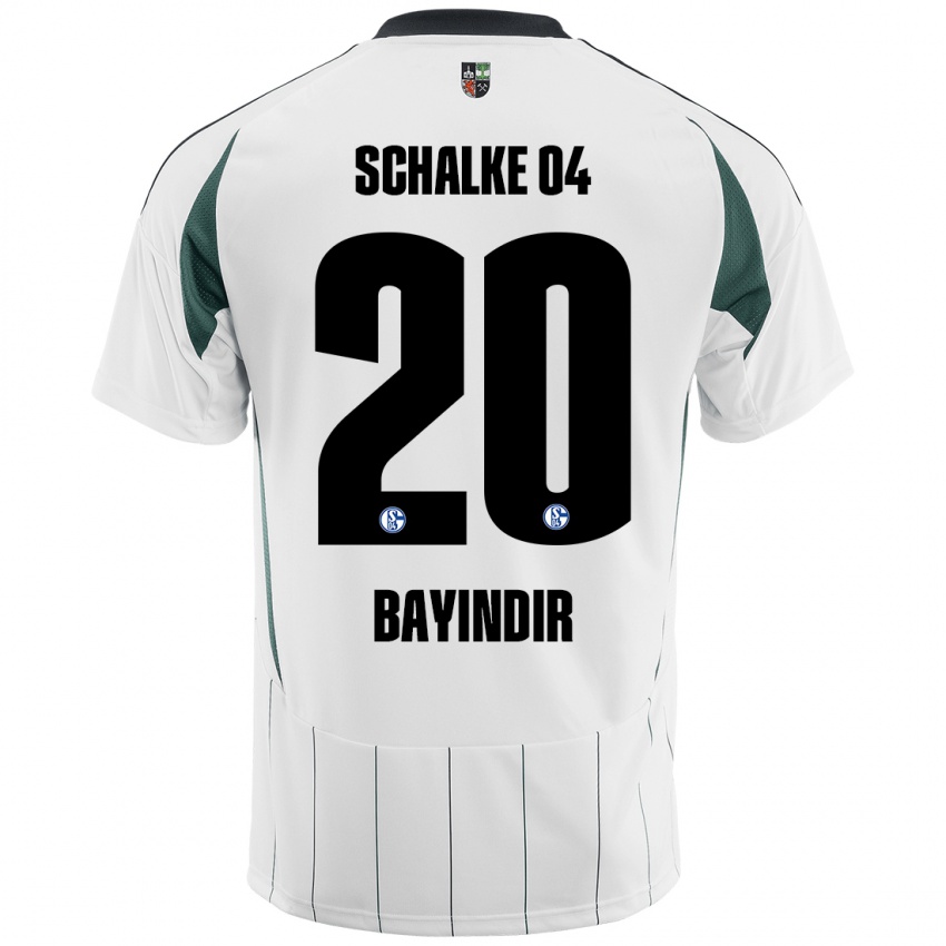 Kinder Aris Bayindir #20 Weiß Grün Auswärtstrikot Trikot 2024/25 T-Shirt Österreich