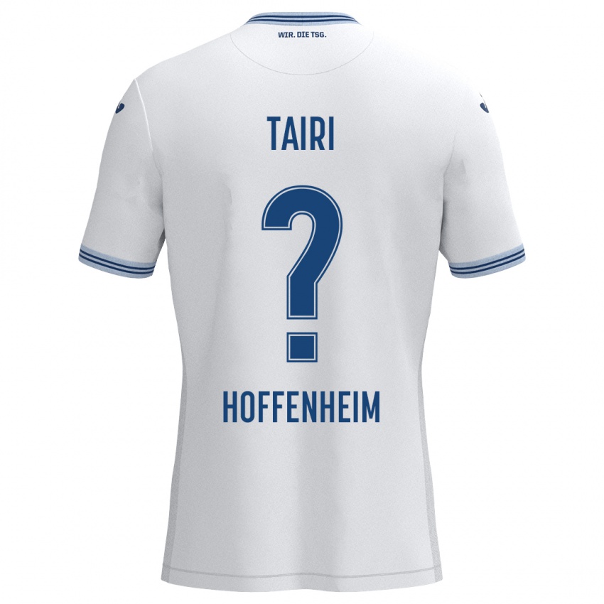 Kinder Zidan Tairi #0 Weiß Blau Auswärtstrikot Trikot 2024/25 T-Shirt Österreich