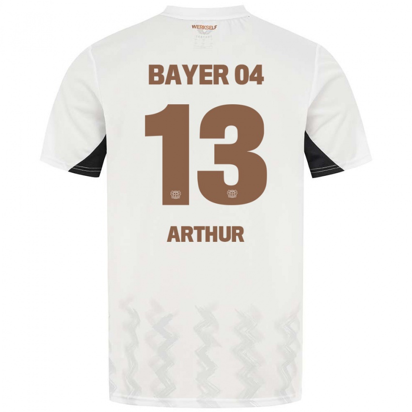 Kinder Arthur #13 Weiß Schwarz Auswärtstrikot Trikot 2024/25 T-Shirt Österreich