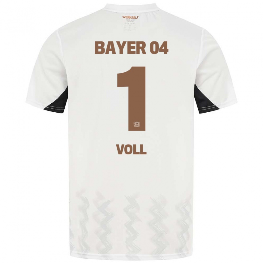 Kinder Charlotte Voll #1 Weiß Schwarz Auswärtstrikot Trikot 2024/25 T-Shirt Österreich