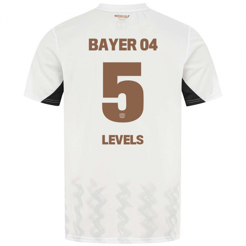 Kinder Janou Levels #5 Weiß Schwarz Auswärtstrikot Trikot 2024/25 T-Shirt Österreich