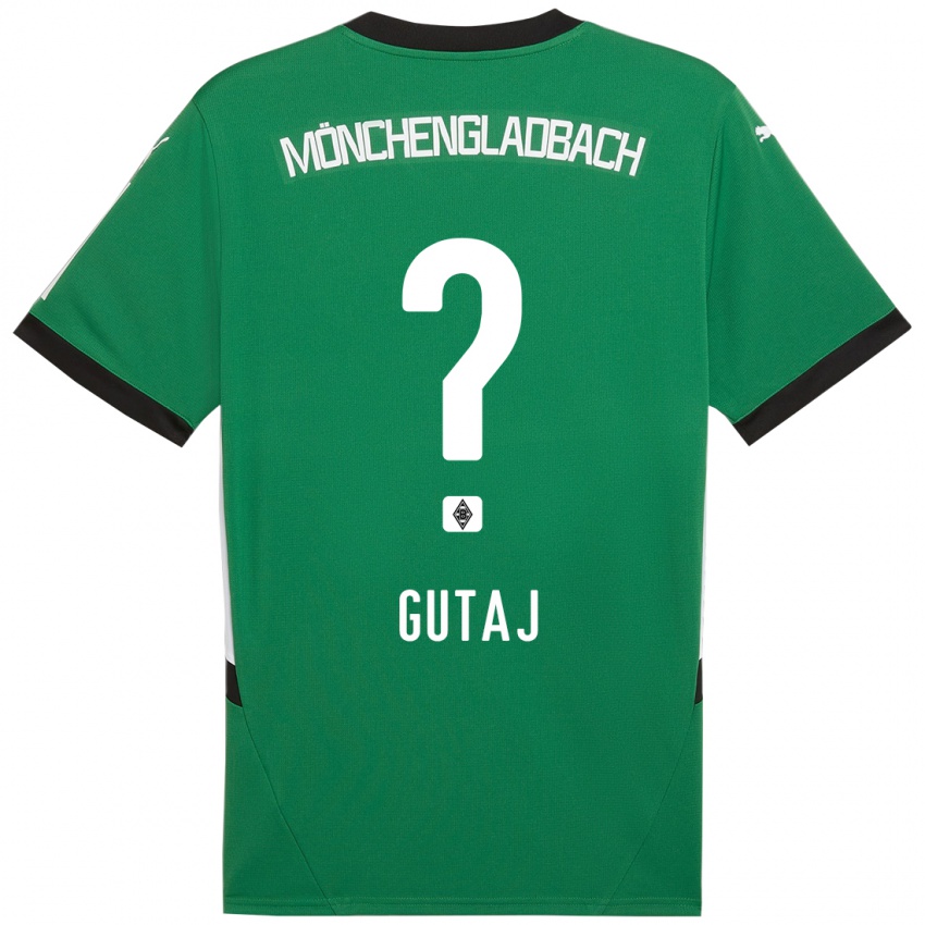 Kinder Lindsay Gutaj #0 Grün Weiß Auswärtstrikot Trikot 2024/25 T-Shirt Österreich