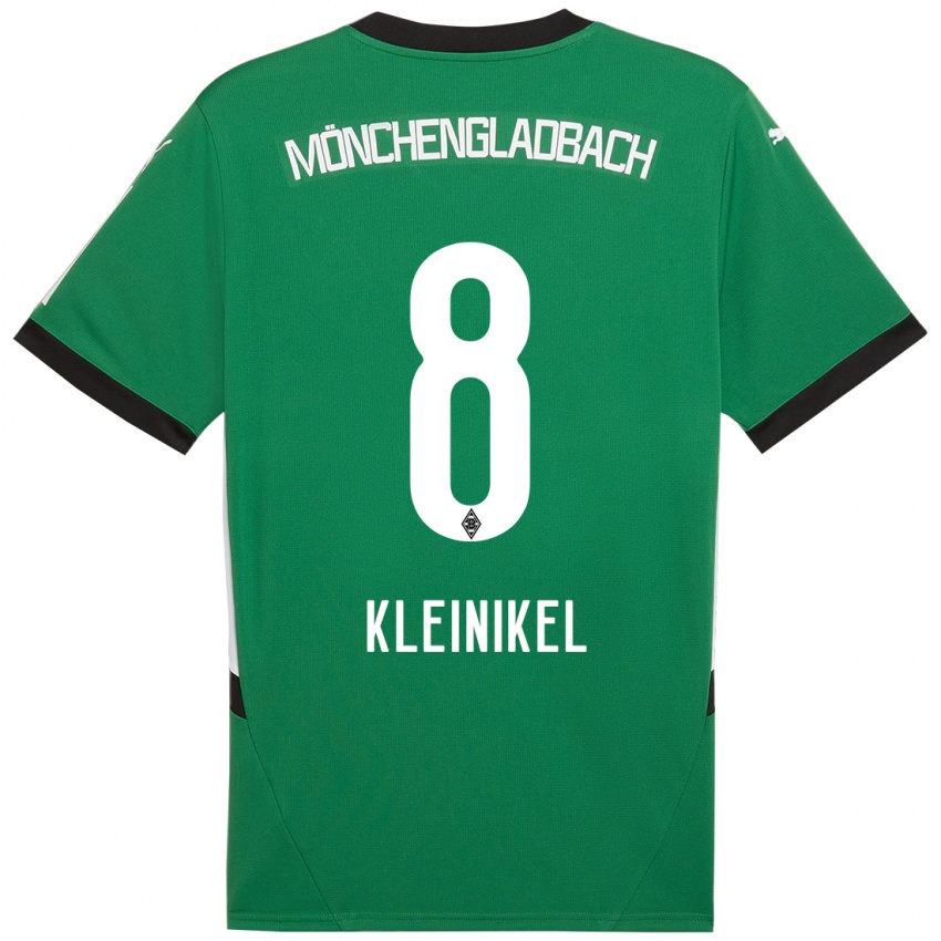 Kinder Nadja Kleinikel #8 Grün Weiß Auswärtstrikot Trikot 2024/25 T-Shirt Österreich