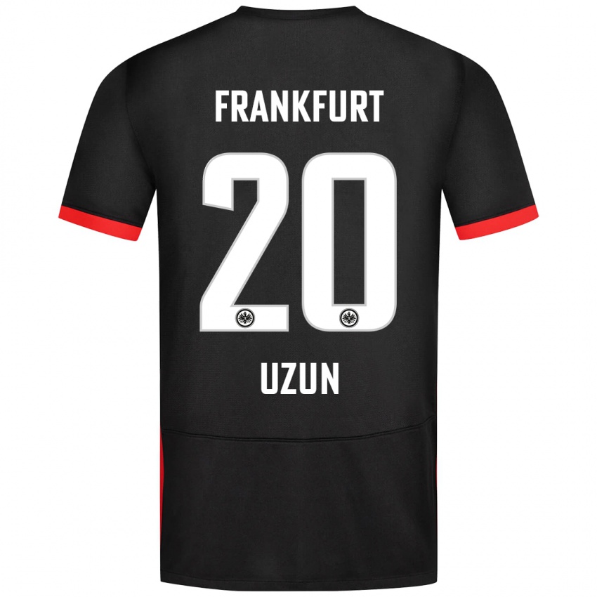 Kinder Can Uzun #20 Schwarz Auswärtstrikot Trikot 2024/25 T-Shirt Österreich