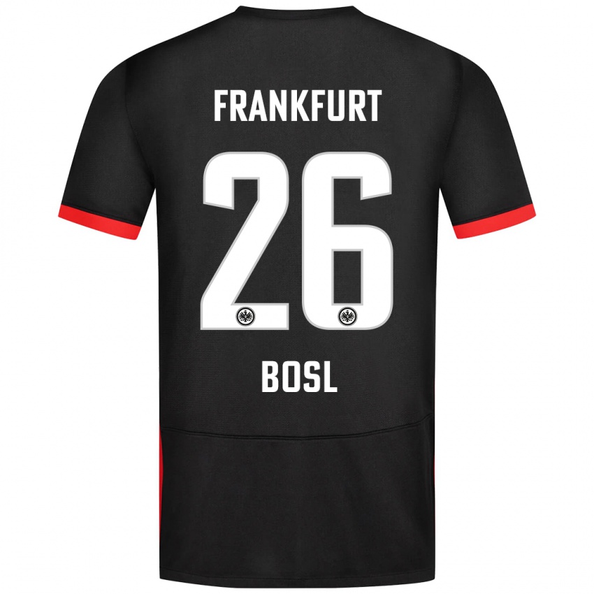 Kinder Cara Bosl #26 Schwarz Auswärtstrikot Trikot 2024/25 T-Shirt Österreich