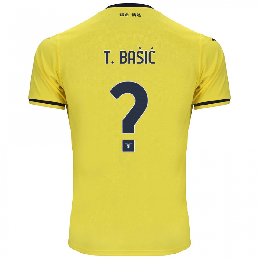 Kinder Toma Basic #0 Gelb Auswärtstrikot Trikot 2024/25 T-Shirt Österreich