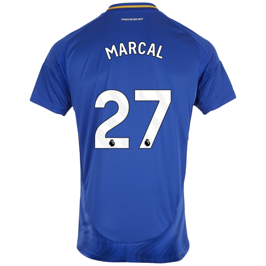 Herren Wanya Marcal Madivadua #27 Blau Weiß Heimtrikot Trikot 2024/25 T-Shirt Österreich