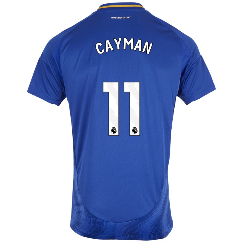 Herren Janice Cayman #11 Blau Weiß Heimtrikot Trikot 2024/25 T-Shirt Österreich