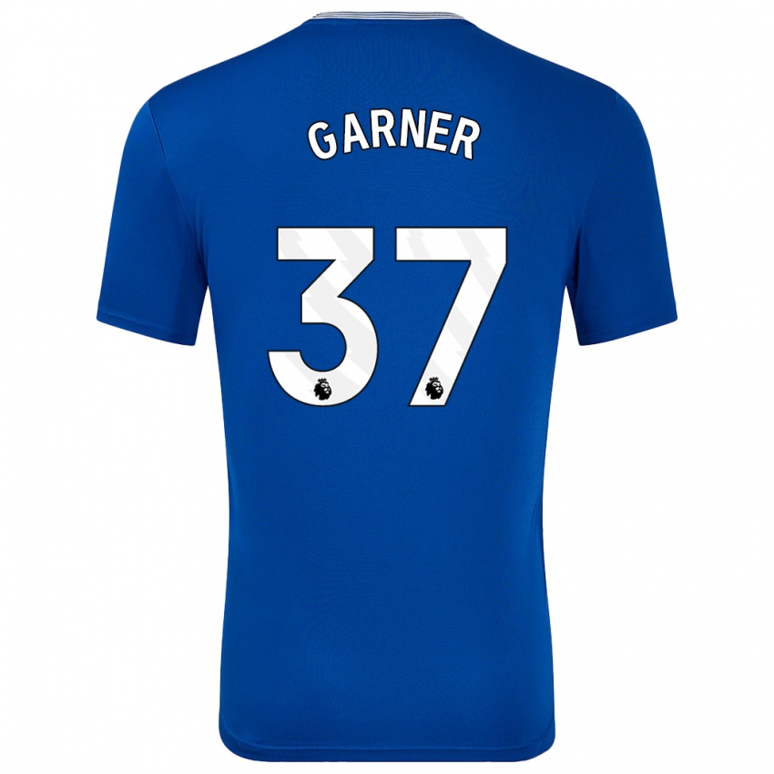 Herren James Garner #37 Blau Mit Heimtrikot Trikot 2024/25 T-Shirt Österreich