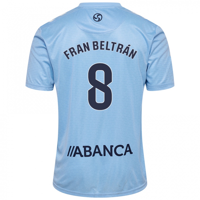 Herren Fran Beltran #8 Himmelblau Heimtrikot Trikot 2024/25 T-Shirt Österreich