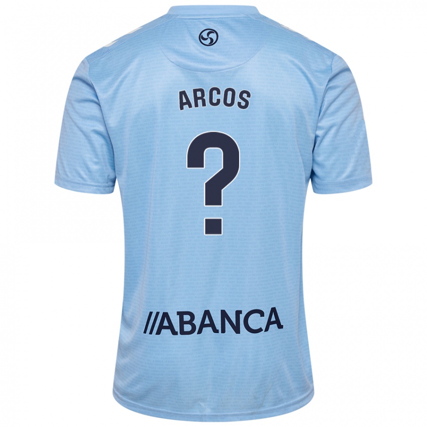 Herren Ángel Arcos #0 Himmelblau Heimtrikot Trikot 2024/25 T-Shirt Österreich