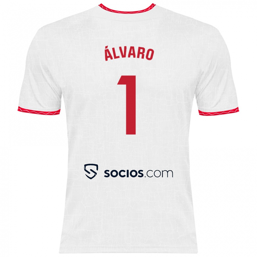 Herren Alvaro Fernandez #1 Weiß Rot Heimtrikot Trikot 2024/25 T-Shirt Österreich