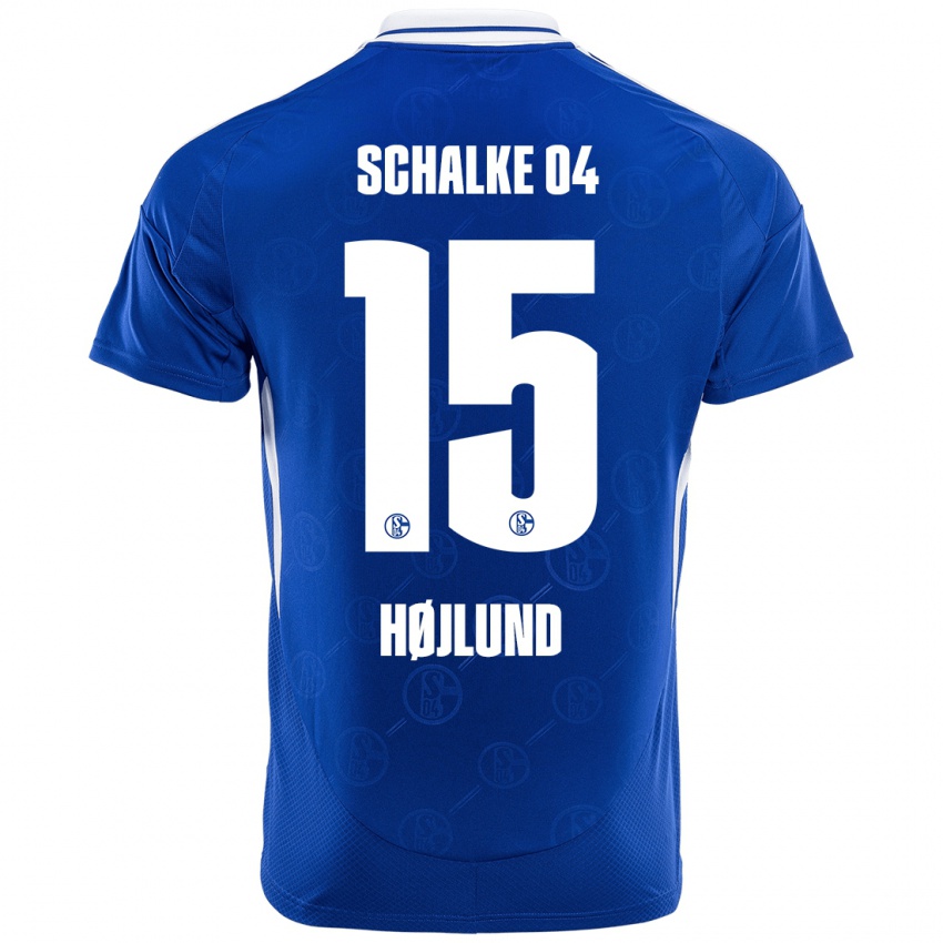 Herren Emil Højlund #15 Königsblau Heimtrikot Trikot 2024/25 T-Shirt Österreich