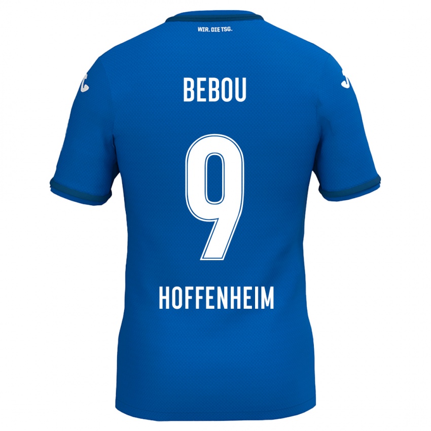 Herren Ihlas Bebou #9 Königsblau Heimtrikot Trikot 2024/25 T-Shirt Österreich