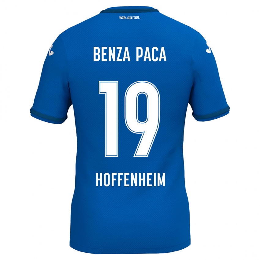 Herren Lynes Benza Paca #19 Königsblau Heimtrikot Trikot 2024/25 T-Shirt Österreich