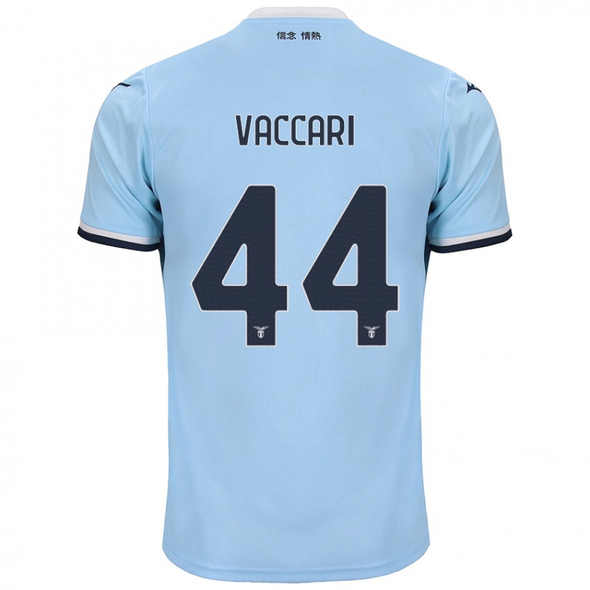 Herren Flavia Vaccari #44 Blau Heimtrikot Trikot 2024/25 T-Shirt Österreich