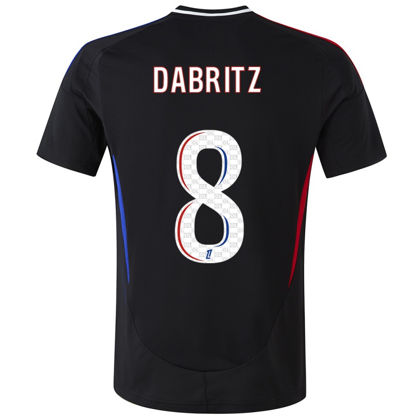 Herren Sara Däbritz #8 Schwarz Auswärtstrikot Trikot 2024/25 T-Shirt Österreich