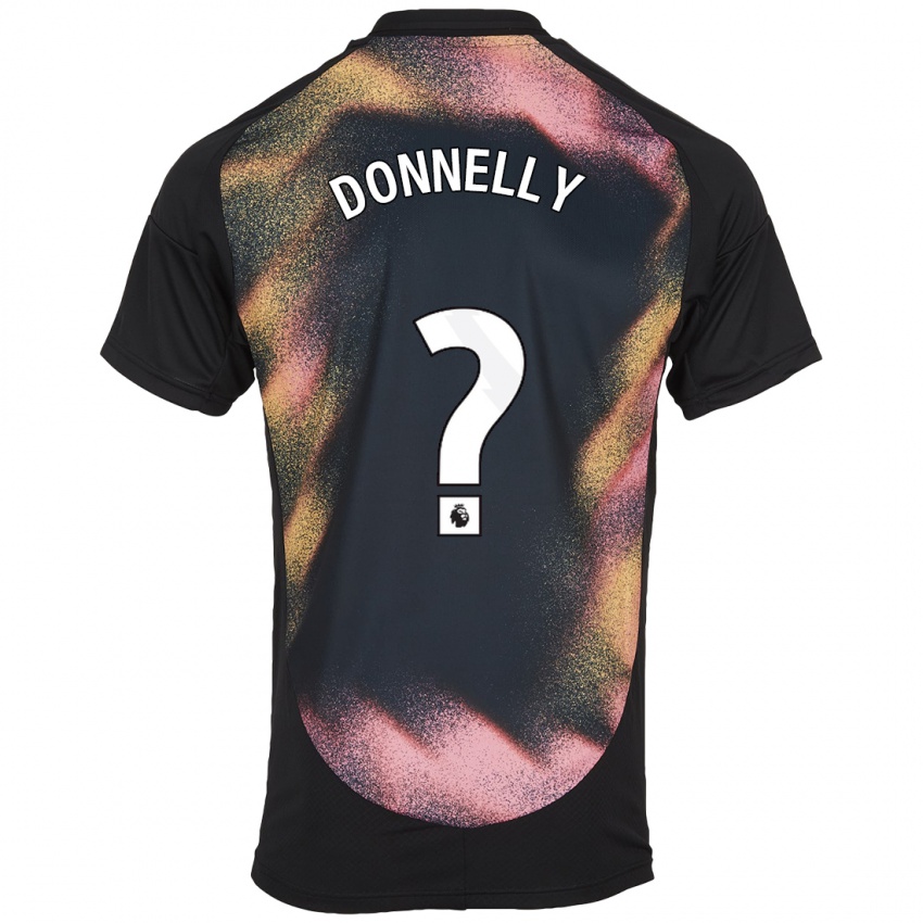 Herren Ryan Donnelly #0 Schwarz Weiß Auswärtstrikot Trikot 2024/25 T-Shirt Österreich