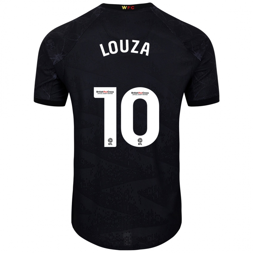 Herren Imrân Louza #10 Schwarz Weiß Auswärtstrikot Trikot 2024/25 T-Shirt Österreich