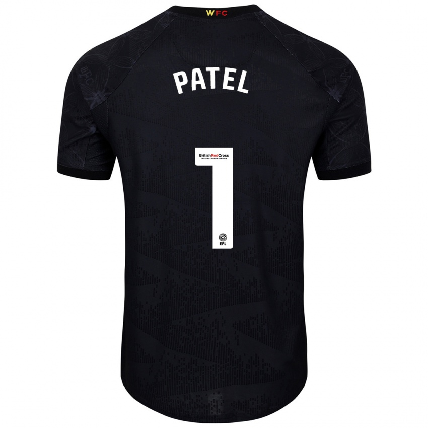 Herren Safia Middleton-Patel #1 Schwarz Weiß Auswärtstrikot Trikot 2024/25 T-Shirt Österreich