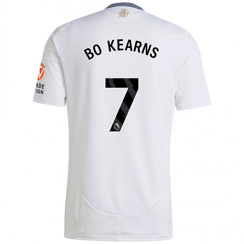 Herren Missy Bo Kearns #7 Weiß Auswärtstrikot Trikot 2024/25 T-Shirt Österreich