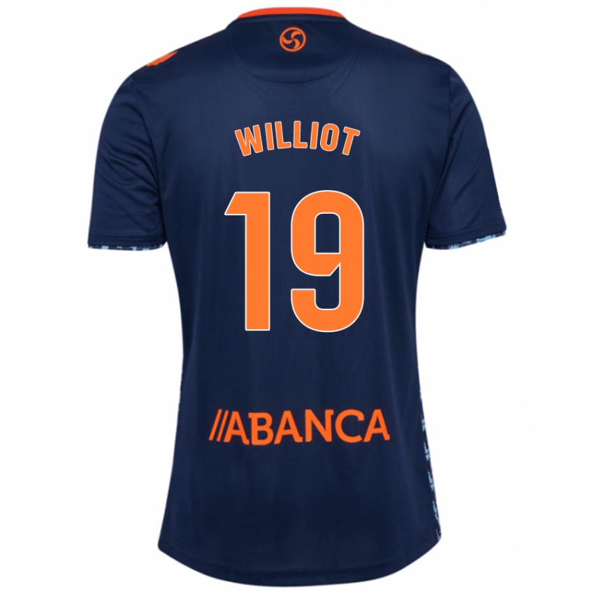 Herren Williot Swedberg #19 Marineblau Auswärtstrikot Trikot 2024/25 T-Shirt Österreich