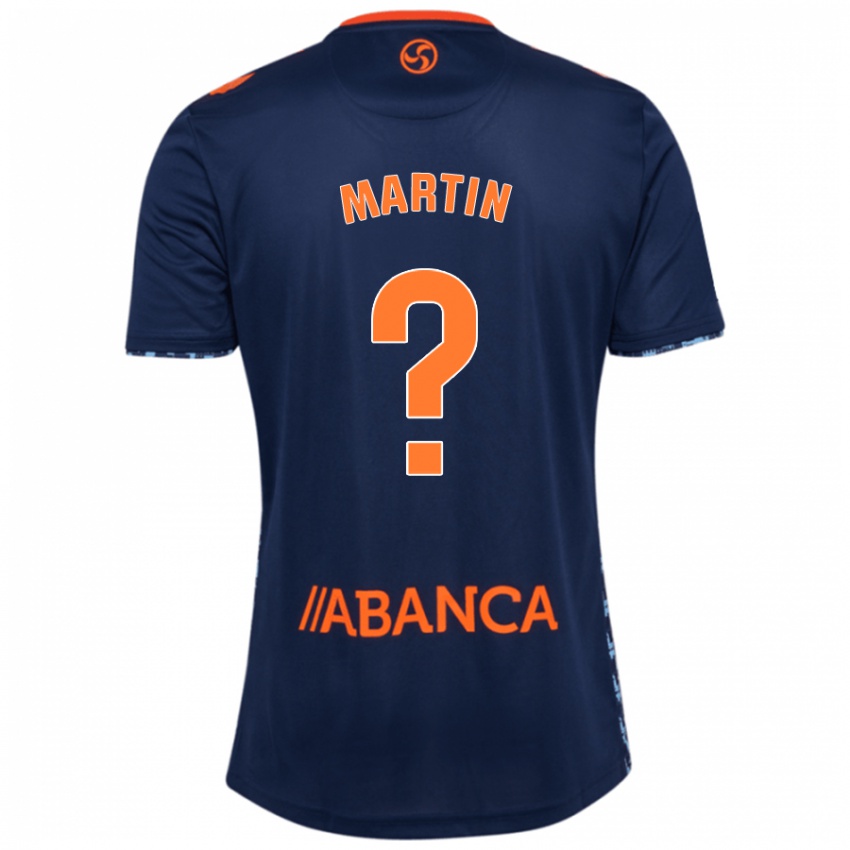 Herren Pablo Martín #0 Marineblau Auswärtstrikot Trikot 2024/25 T-Shirt Österreich