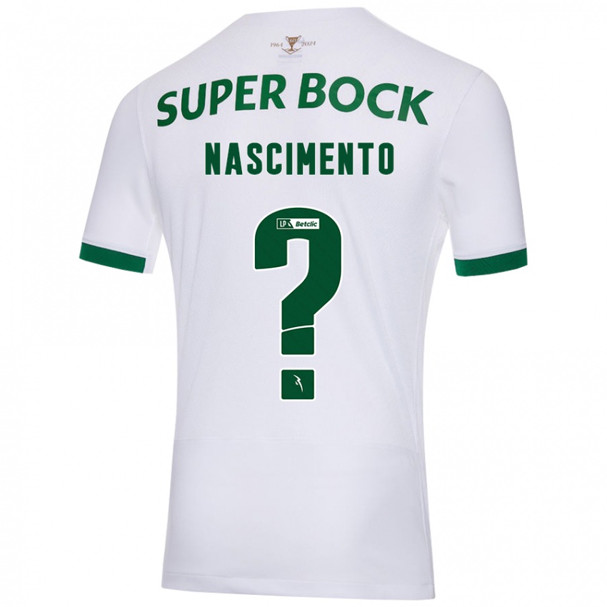 Herren Sandro Nascimento #0 Weiß Grün Auswärtstrikot Trikot 2024/25 T-Shirt Österreich