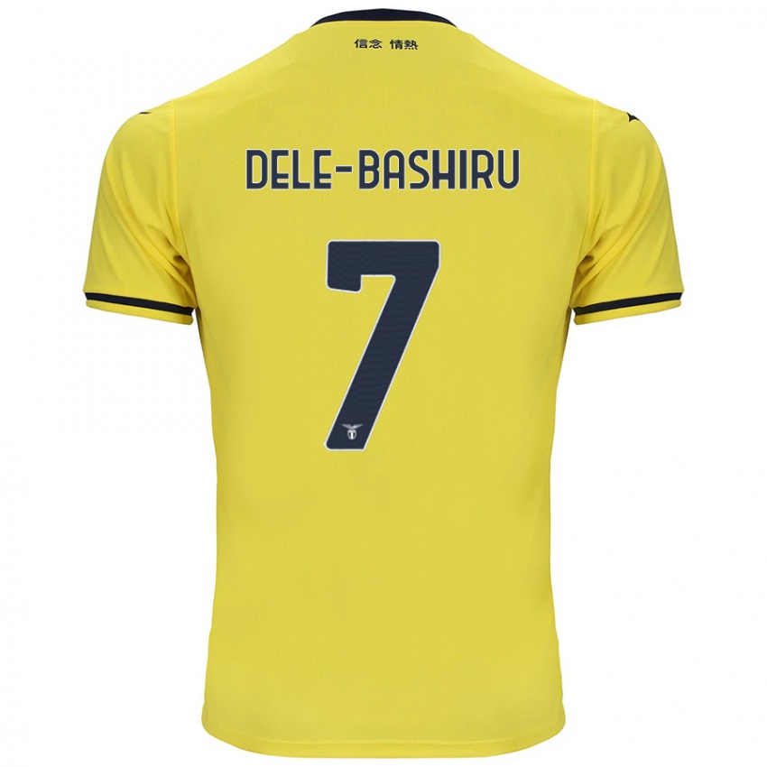 Herren Fisayo Dele-Bashiru #7 Gelb Auswärtstrikot Trikot 2024/25 T-Shirt Österreich