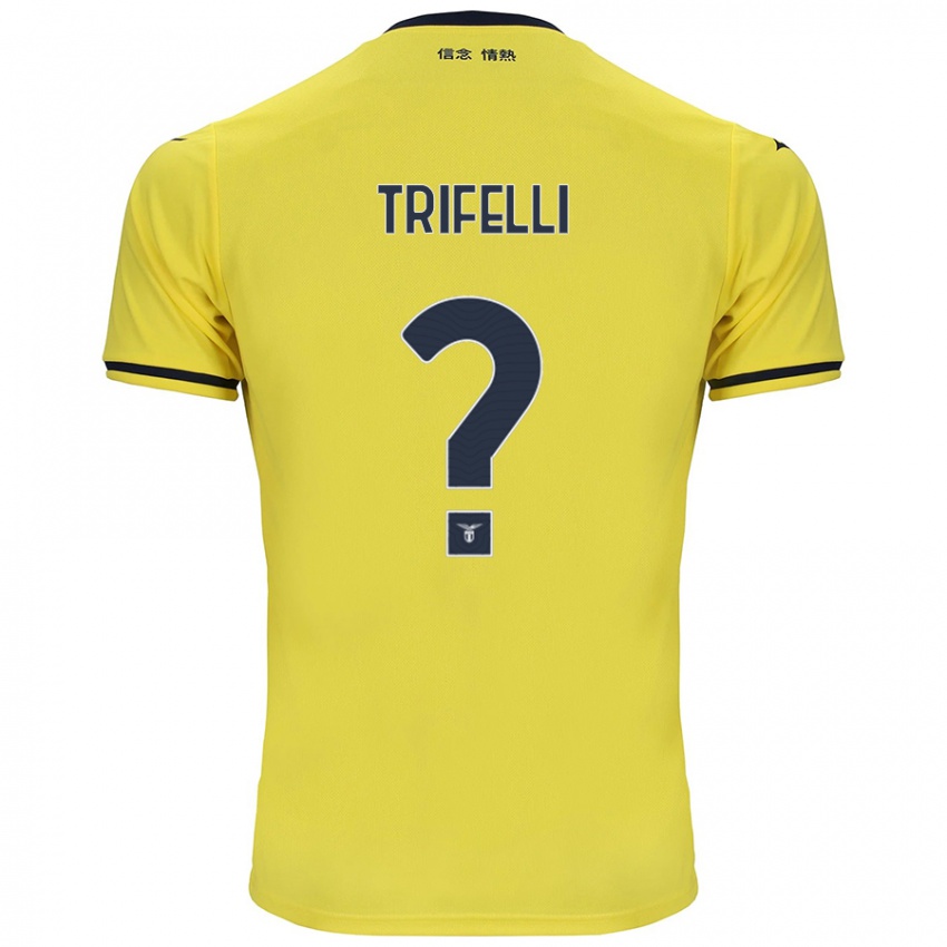 Herren Cristiano Trifelli #0 Gelb Auswärtstrikot Trikot 2024/25 T-Shirt Österreich