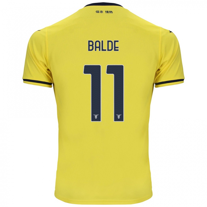 Herren Mahamadou Balde #11 Gelb Auswärtstrikot Trikot 2024/25 T-Shirt Österreich