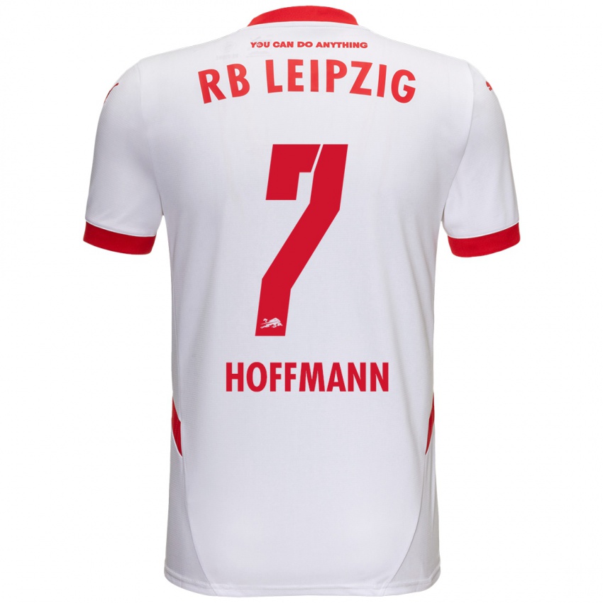 Damen Giovanna Hoffmann #7 Weiß Rot Heimtrikot Trikot 2024/25 T-Shirt Österreich