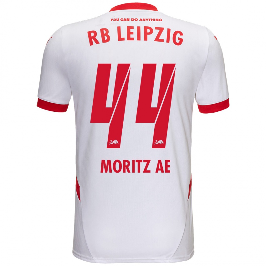 Damen Moritz Aé #44 Weiß Rot Heimtrikot Trikot 2024/25 T-Shirt Österreich