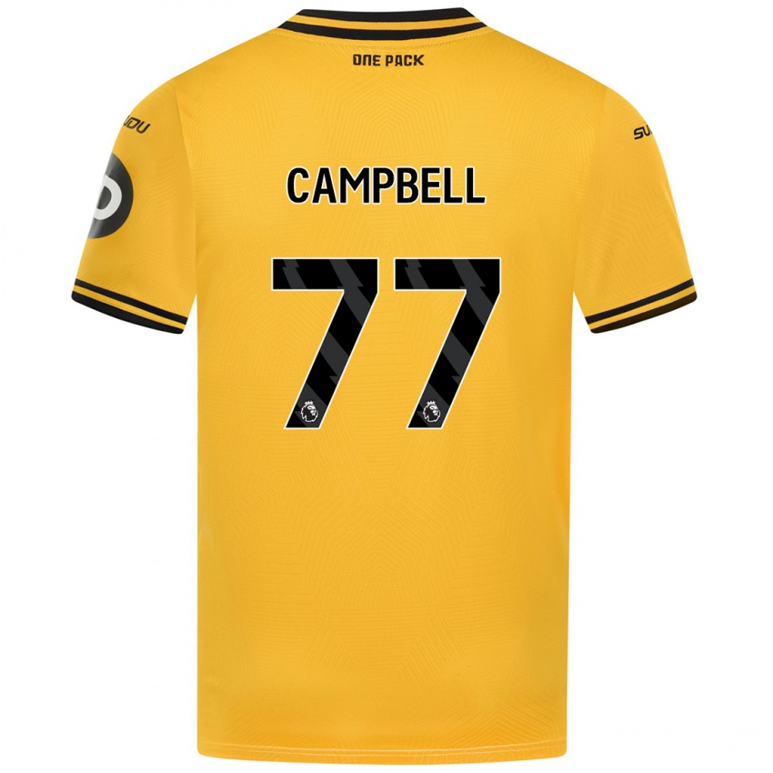 Damen Chem Campbell #77 Gelb Heimtrikot Trikot 2024/25 T-Shirt Österreich